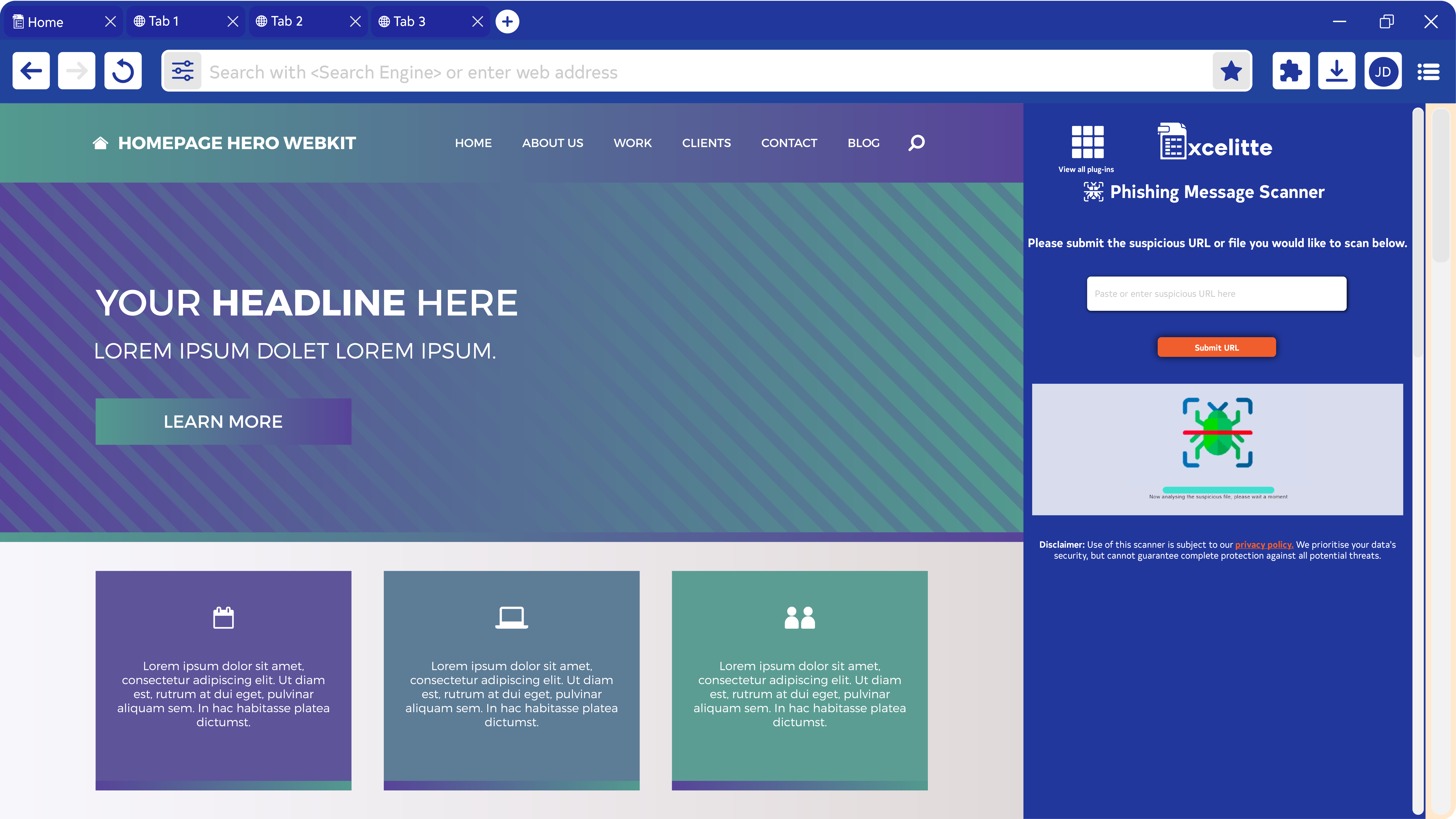 Excelitte Web Browser